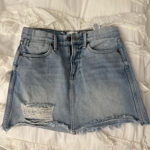Frame Denim Mini Skirt